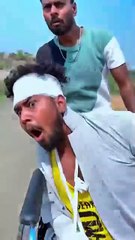 Girl_driving bike_😂😂_ comedy__