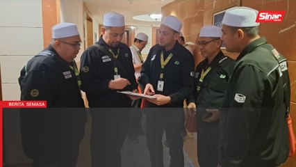 Jemaah haji berangkat ke Makkah secara berperingkat