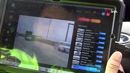 ''Radar beni görmez'' diyen trafik magandaları işte şimdi yandı!