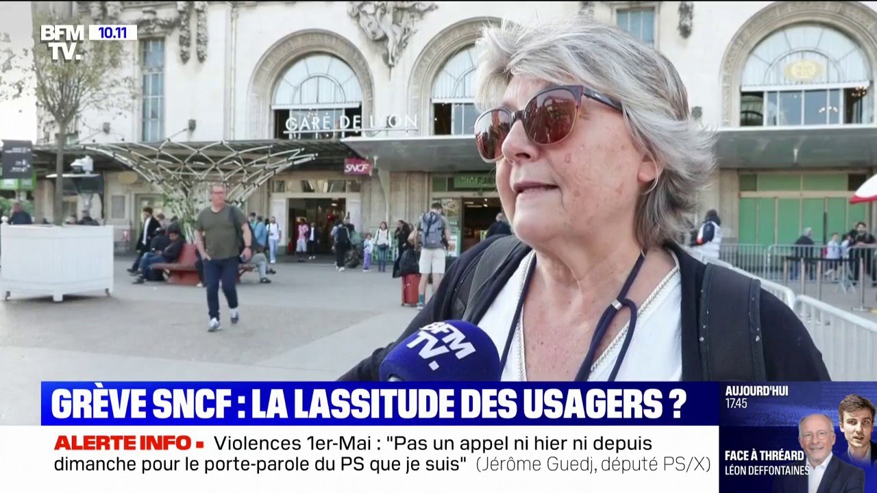 "On est partis un week-end plus tôt": les voyageurs anticipent la perspective d'une grève à la SNCF pendant le pont du 8-Mai
