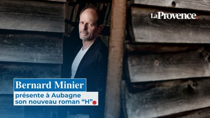 À Aubagne, Bernard Minier dévoile son nouveau roman "H"