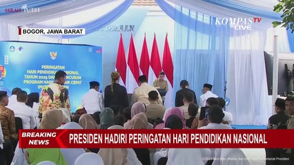 Pidato di Hardiknas 2025, Presiden Prabowo Tegaskan Pendidikan Prioritas APBN