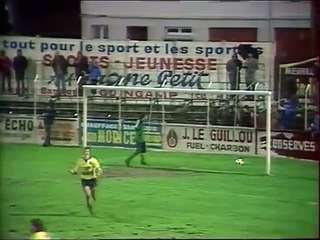 GUINGAMP - NOEUX LES MINES - 1981 - SAISON 1981/1982 -  2E -