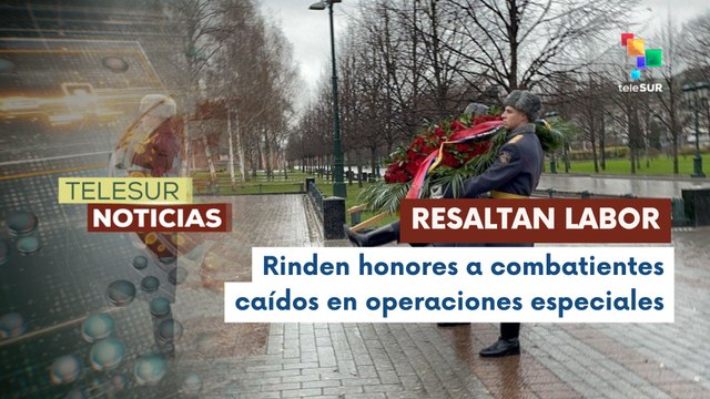 Rusia rinde tributo a combatientes caídos en la operación militar especial en Ucrania