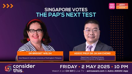 Consider This: Singapore Votes (Part 2) — The PAP’s Next Test