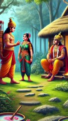 स्वर्ण मृग की कथा। सीता माता का रावण द्वारा अपहरण