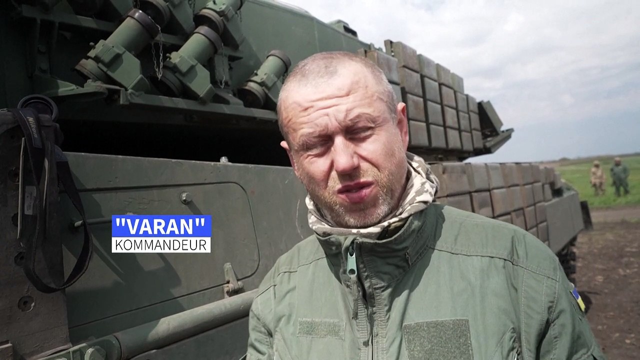 Ukrainer üben am Leopard-Panzer: 'Roter Platz wäre legitimes Ziel'