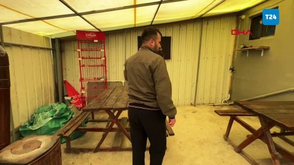 Hayvana şiddet son bulmuyor: 5 aylık köpeği depoda bastonla dövdü!