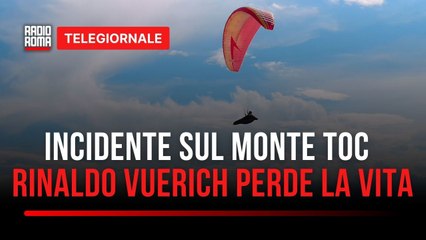 Muore pilota di parapendio di Fiumicino Rinaldo Vuerich