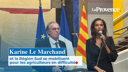 Karine Le Marchand et la Région Sud se mobilisent pour les agriculteurs en difficulté