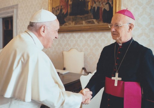 Le poème Franciscus , écrit par Monseigneur Gilbert Aubry à la mémoire du pape François
