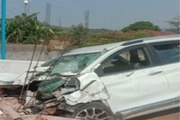 Road accident: Video: तेज रफ्तार कार की टक्कर से पति-पत्नी व बच्चे की मौत, मासूम का इलाज कराने जा रहे थे अंबिकापुर