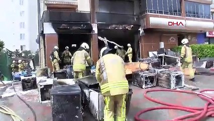 İstanbul'da büyük fabrika yangını