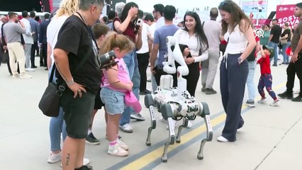 TEKNOFEST KKTC'de ikinci günde ziyaretçilerini ağırlamaya başladı!