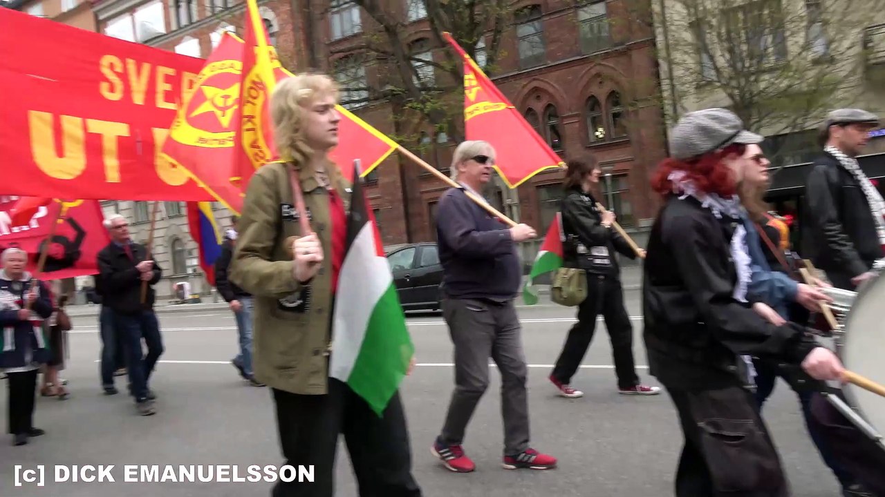 Tal av Navid Momeni (K) på Odenplan 1 maj 2025