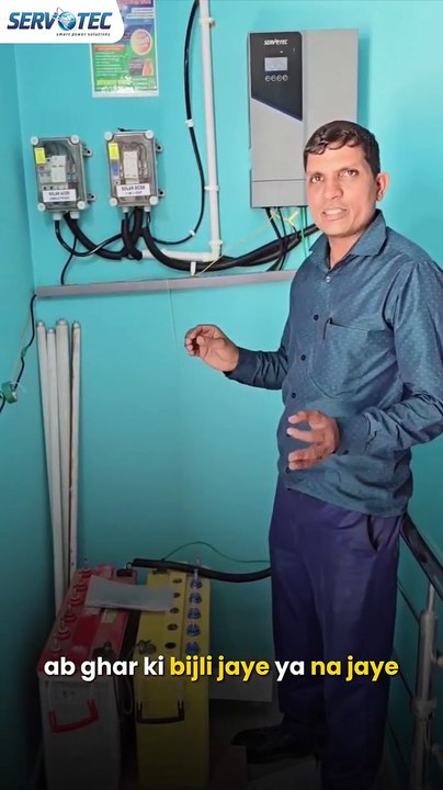 Real feedback. Real satisfactionWatch .  from , , share his experience with Servotech Renewable Power