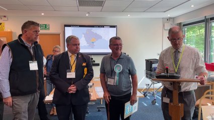 County council election result Cullompton and Bradninch division (Will Goddard, Crediton Courier)