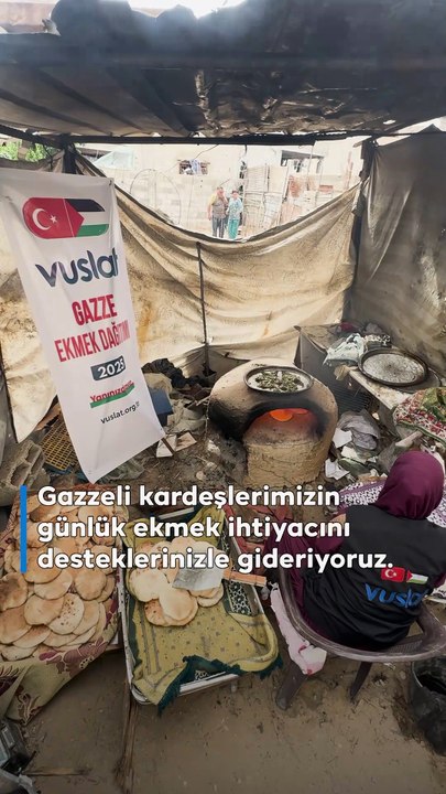 Gazze Ekmek Dağıtımı | Vuslat Derneği 2025