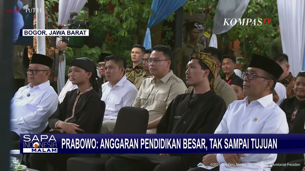 Kritis! Presiden Prabowo Kritik Anggaran Pendidikan Besar Tak Tepat Sasaran
