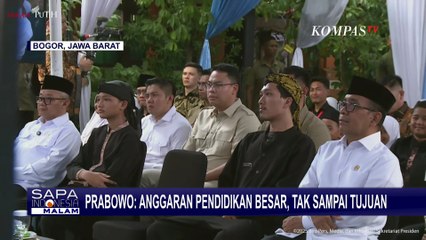 Kritis! Presiden Prabowo Kritik Anggaran Pendidikan Besar Tak Tepat Sasaran