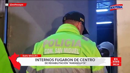 Alarma en Maranguita: Reportan fuga de internos en Centro Juvenil de Rehabilitación de Lima