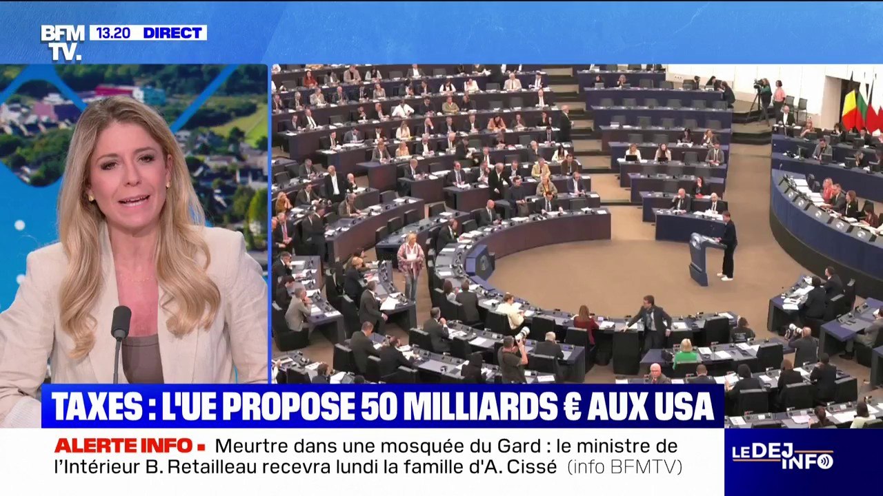 Droits de douane: l'Union européenne propose d'augmenter de 50 milliards d'euros ses achats de produits américains