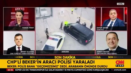 Adnan Beker ile Hande Fırat arasında tartışma: Ankara Emniyet Müdürü'nü ararsın