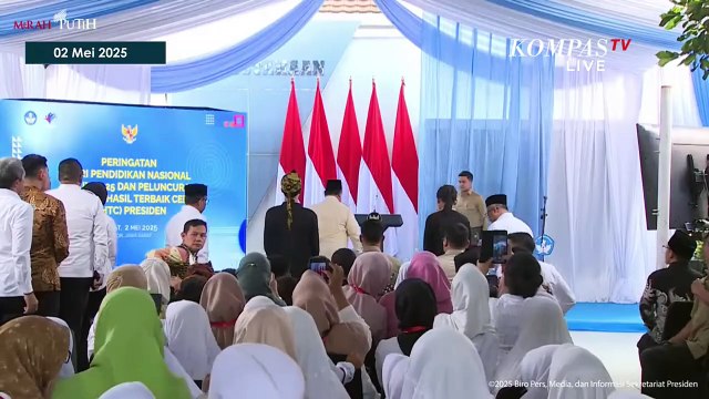[FULL] Pidato Presiden Prabowo di Hari Pendidikan Nasional: Kita Akan Buat Gerakan Besar