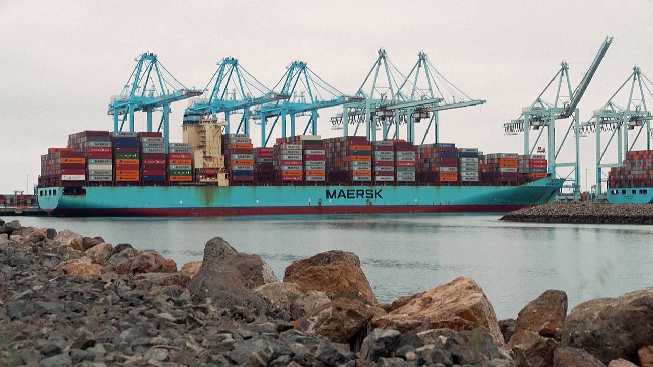 Flaute im hafen von los angeles wegen trumps china-zöllen