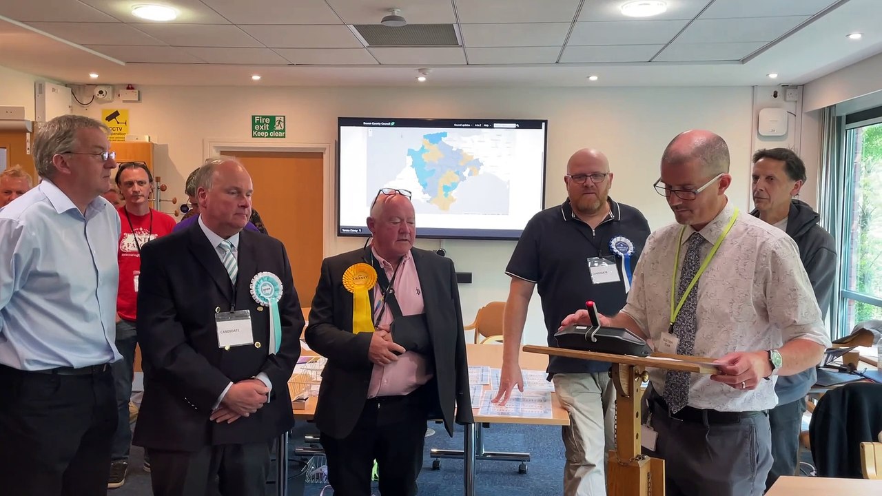 County council election result Crediton division (Will Goddard, Crediton Courier)