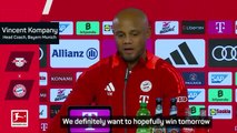 Kane absence won't affect Bayern's title motivation - Kompany