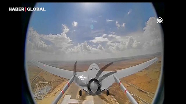 ATAK Taarruz Helikopteri ile Bayraktar TB2 SİHA, KKTC semalarında birlikte uçtu