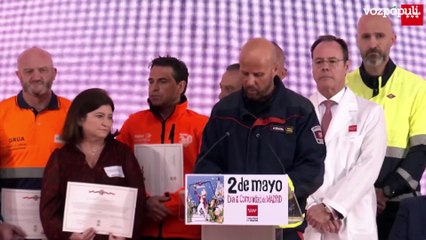 Alfonso Segura (Bombero): "Esto es un homenaje a los que siempre están dispuestos a ayudar"
