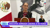 Claudia Sheinbaum anuncia transición hacia jornada laboral de 40 horas