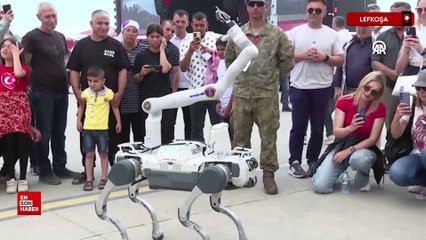 Jandarmanın yeni yardımcısı robot köpek envantere girdi