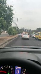 Choque en el anillo periférico