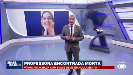 Professora encontrada morta: polícia analisa câmeras de segurança