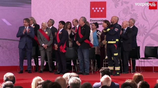 Ayuso recuerda a las FFAA y dice que los madrileños están dolidos por su ausencia