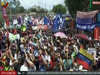 Venezolanos celebraron Día Internacional del Trabajador con gran movilización nacional