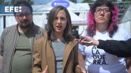 Belarra acusa a PP y PSOE de disimular su acuerdo básico con "un teatrillo" cada 2 de Mayo