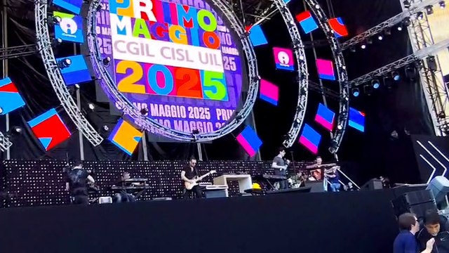 Il video degli S.O.S sul palco del concertone del Primo Maggio