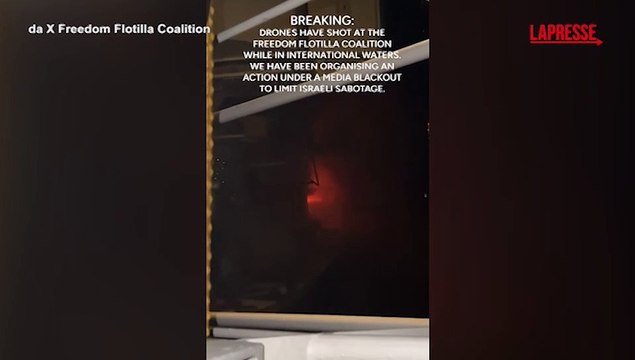 Malta, nave umanitaria per Gaza colpita da drone accusa Israele