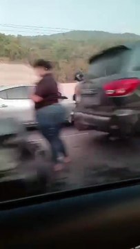 Colisión en bulevar del Sur, San Pedro Sula