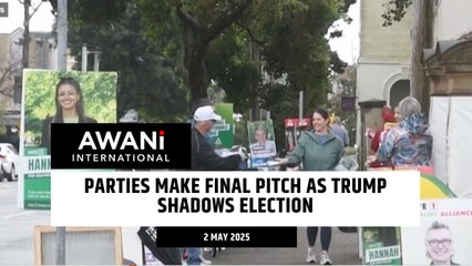 Parties make final pitch as Trump shadows election