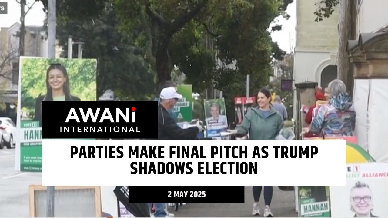 Parties make final pitch as Trump shadows election - Video Dailymotion