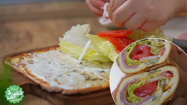 Sandwich healthy sans farine - Dbara khef lef 3 - ep 70