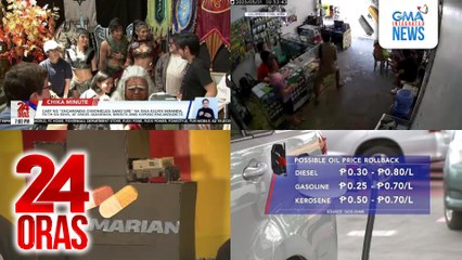 24 Oras: (Part 2) 20 taon ng Encantadia; nahulicam na pang-aararo ng multicab; rollback sa produktong petrolyo; imbensyong automated pill dispenser ng mga estudyante, atbp.