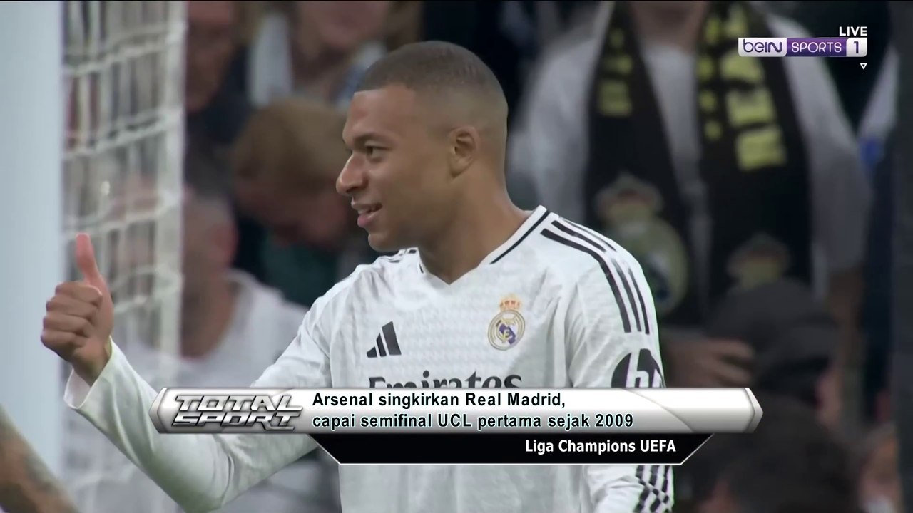 Arsenal singkirkan Real Madrid, capai semifinal UCL pertama sejak 2009