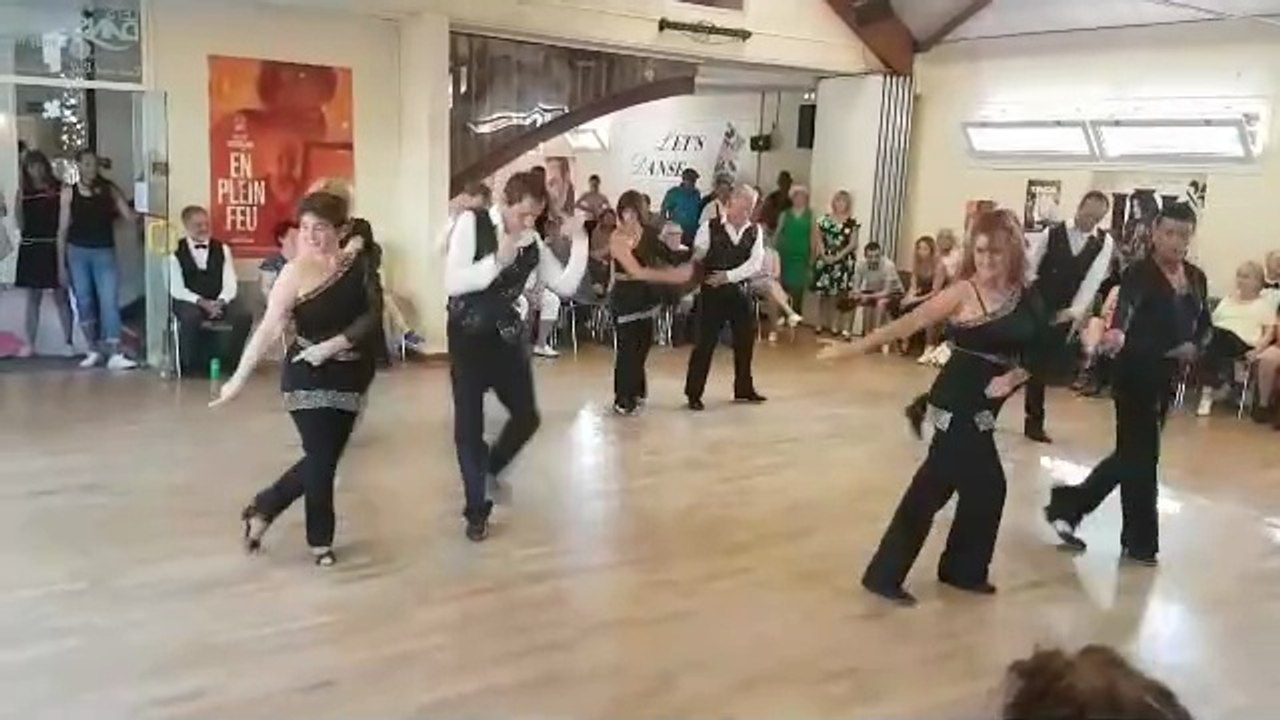 DEMO de WEST COAST SWING - Let's Danse 77 Armando Danse