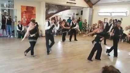 DEMO de WEST COAST SWING - Let's Danse 77 Armando Danse